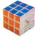 Rubik’s Crystal Cube – Transparent 3x3 Puzzle Game with Color-Matching, for Ages 8+
