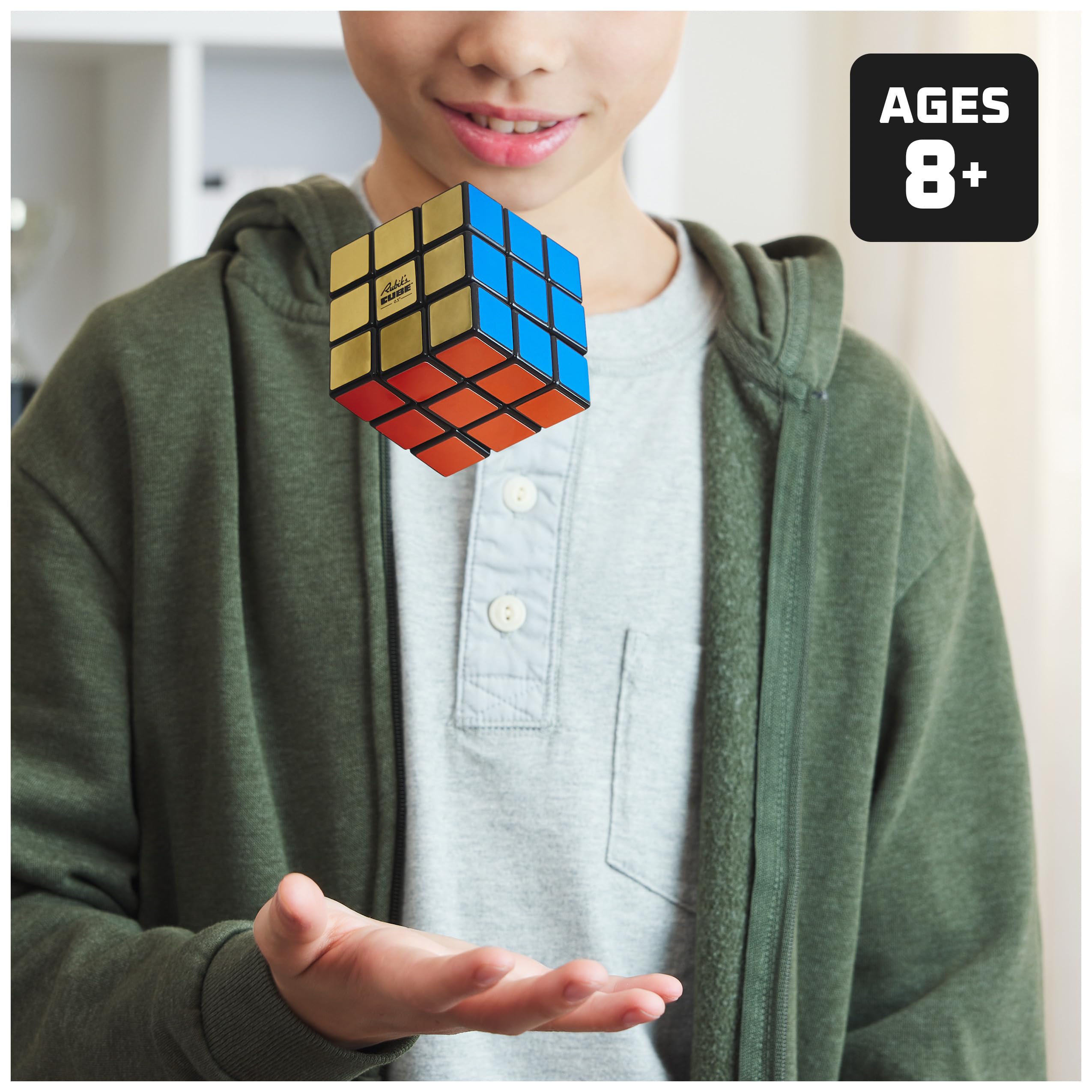 Rubik's Cube 50th Anniversary Retro Edition – Classic 3x3 Puzzle with Vintage Look