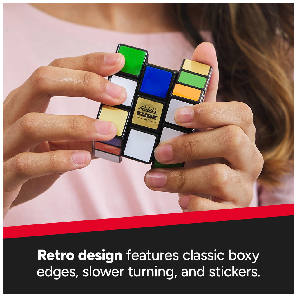 Rubik's Cube 50th Anniversary Retro Edition – Classic 3x3 Puzzle with Vintage Look