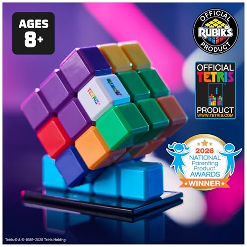 Rubik's Cube Tetris Cube – Brain Teaser Puzzle for Adults & Teens