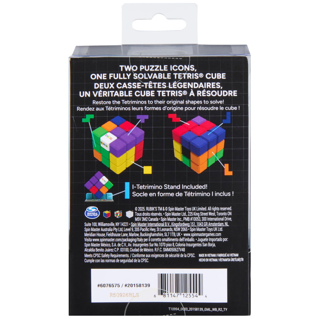 Rubik's Cube Tetris Cube – Brain Teaser Puzzle for Adults & Teens