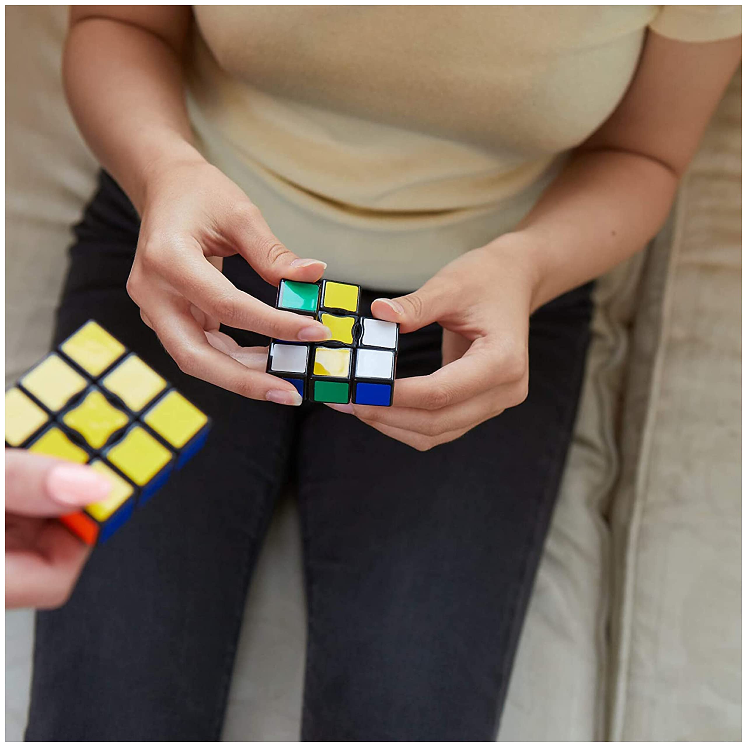 Rubik's Edge 3x1 Cube – Beginner One-Layer Puzzle for Ages 8+