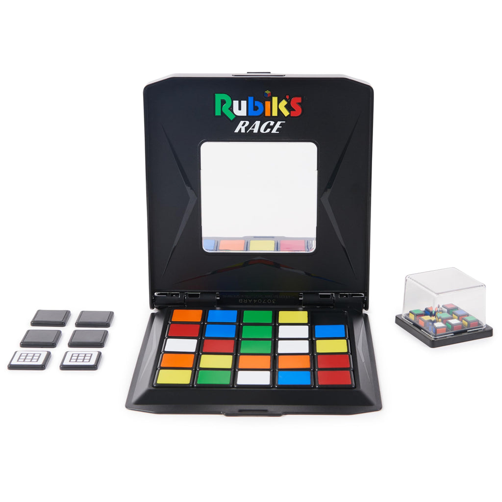 Rubik's Race Ace Edition – 2-Player Fast-Paced Puzzle Strategy Board Game for Ages 7+