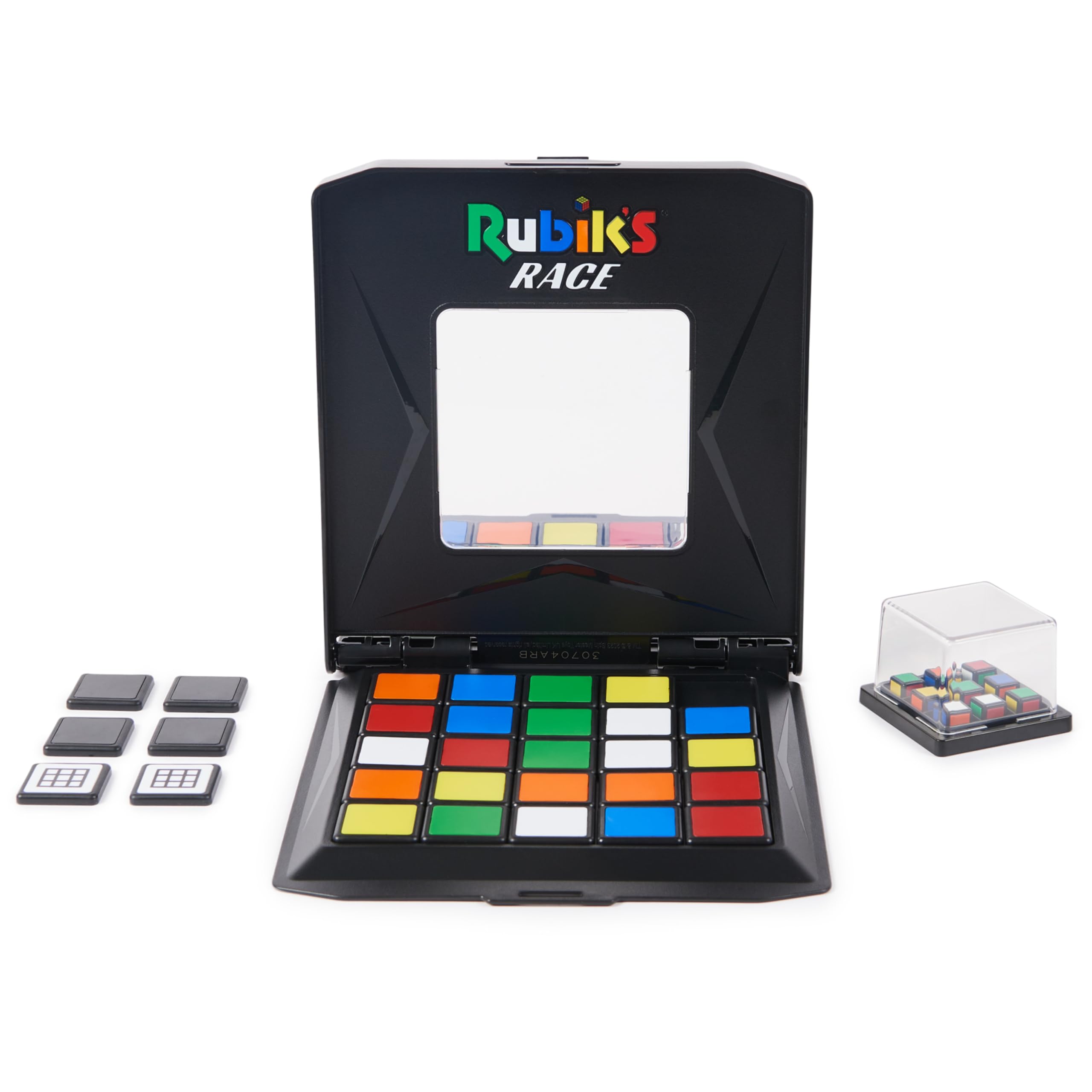 Rubik's Race Ace Edition – 2-Player Fast-Paced Puzzle Strategy Board Game for Ages 7+