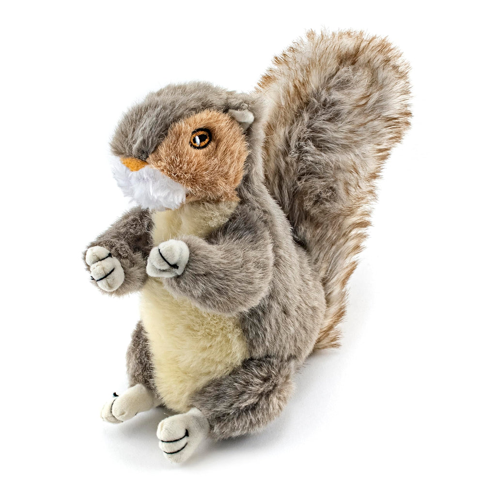 Ruffin' It Large Woodlands Plush Squirrel Dog Toy with Squeaker