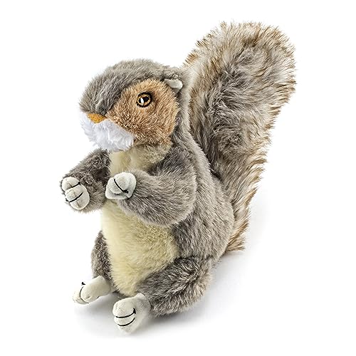 Ruffin' It Large Woodlands Plush Squirrel Dog Toy with Squeaker