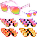 Rugort Kids Sunglasses Party Favors - 12 Pack Neon UV400 Polarized for Ages 3-8