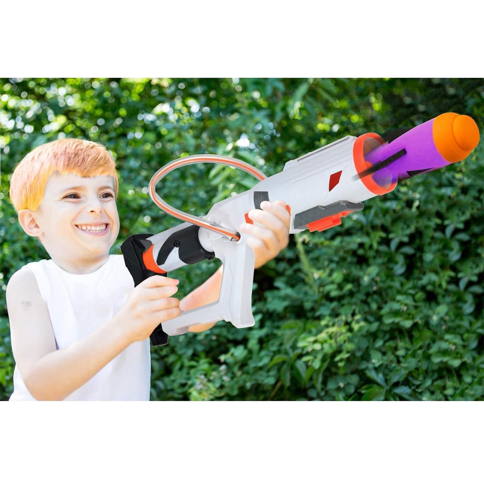 Ruibytree 6 Pack Mega Missile Refill - Compatible Foam Rockets for Nerf N-Strike Elite Series