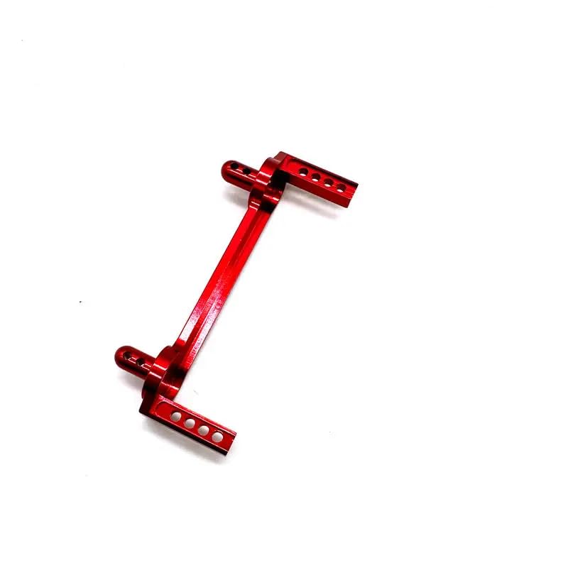 RWLZLB 16281 F/R Metal Body Pillars for 1/16 RC Trucks - Replacement Accessories Compatible with Hyper GO H16BM H16GT H16DR MJX H16 16208 16209 16210 (Red)