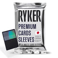 Ryker Standard Size Matte Card Sleeves (Clear) – 100 Pack for MTG, Pokemon, Board Games