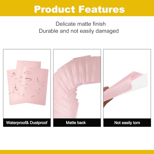 RyshePro 150 Pink Card Sleeves - 66x91mm Standard Size for MTG, PTCG, Baseball & Sports Cards - Anti-Slip, Acid-Free Protection