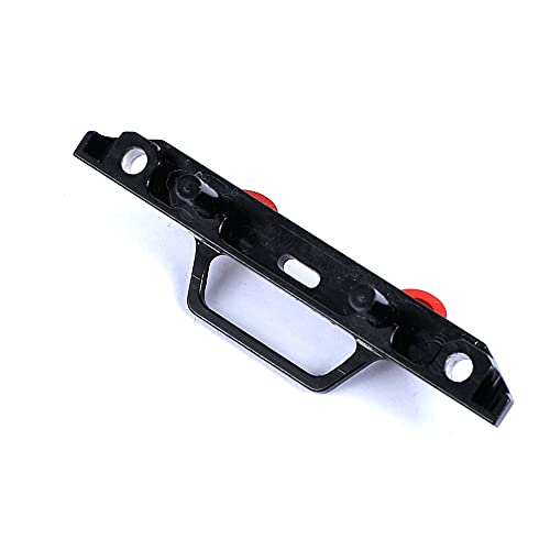 RZXYL Aluminum Front Bumper for Axial SCX24 Deadbolt AXI90081 (Black) – 1/24 RC Crawler Upgrade
