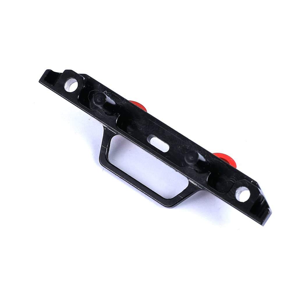 RZXYL Aluminum Front Bumper for Axial SCX24 Deadbolt AXI90081 (Black) – 1/24 RC Crawler Upgrade
