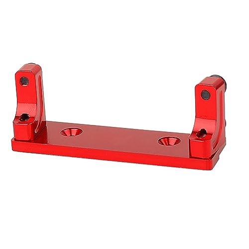 RZXYLRC Aluminum Servo Mount Holder for Axial AXI03004 Capra 1.9 RC Car (Red)