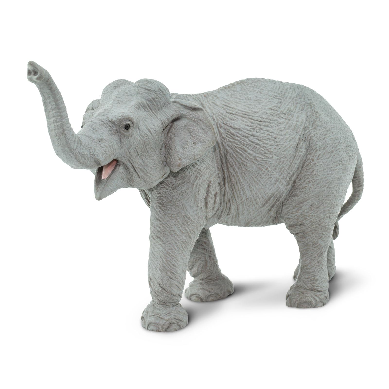 Safari Ltd. Asian Elephant Toy Figurine – Hand-Painted 6.5" Long, Lifelike Details for Kids 3+