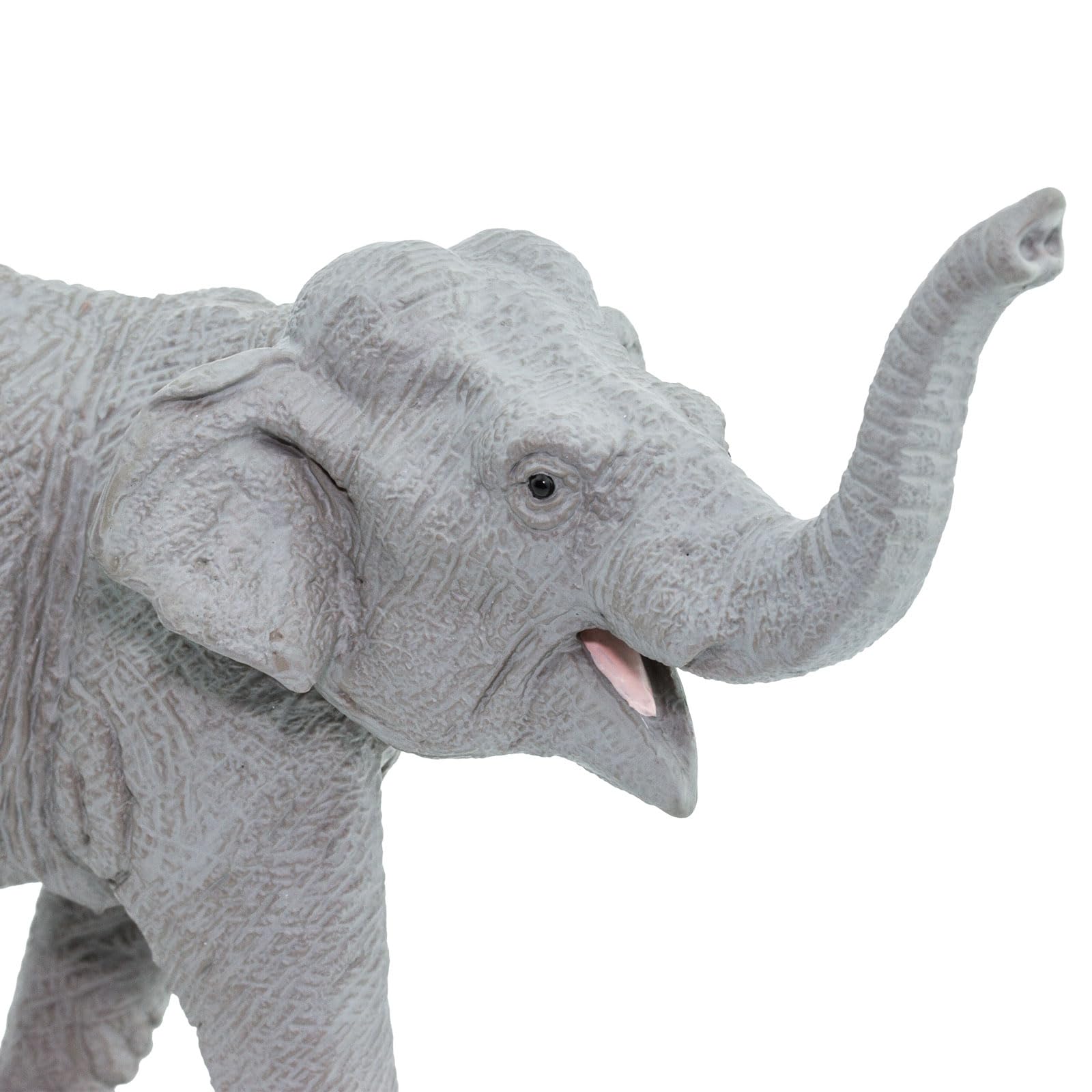 Safari Ltd. Asian Elephant Toy Figurine – Hand-Painted 6.5" Long, Lifelike Details for Kids 3+
