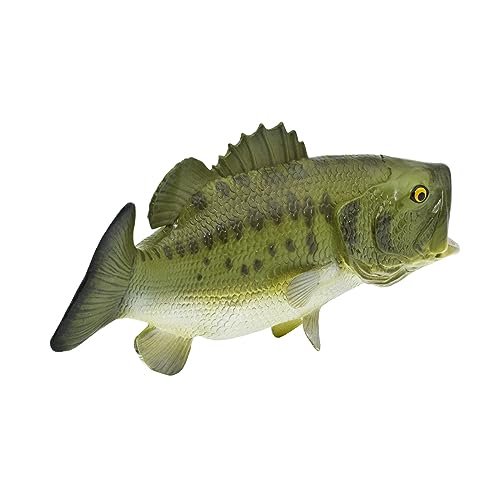 Safari Ltd. Largemouth Bass Figurine – Hand-Painted 6.25 Inch Model, Educational Toy for Kids