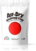 Sago Brothers Modeling Clay - Red, 7 oz Air Dry Clay for Kids | Super Soft, Non-Toxic Clay