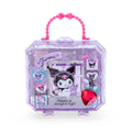 Sanrio Chrome Stamp Set with Kuromi Character – Plastic Stamps in Jewelry Box