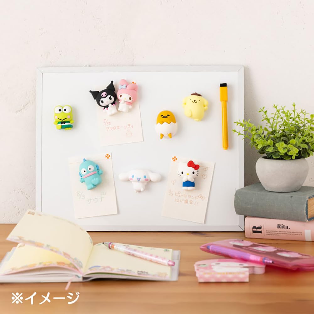 Sanrio Keroppi Mascot Magnet (147079) – Cute Memo Holder for Fridge or Whiteboard