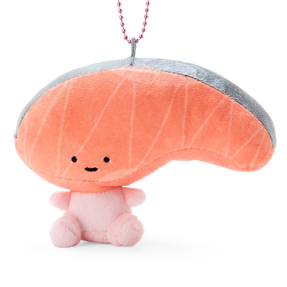 Sanrio Mascot Holder - Cute Polyester Plush Keychain Charm