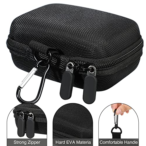 Sanwuta 2-Pack EVA Travel Card Case – Hard Protective Storage for Playing Cards (Black)