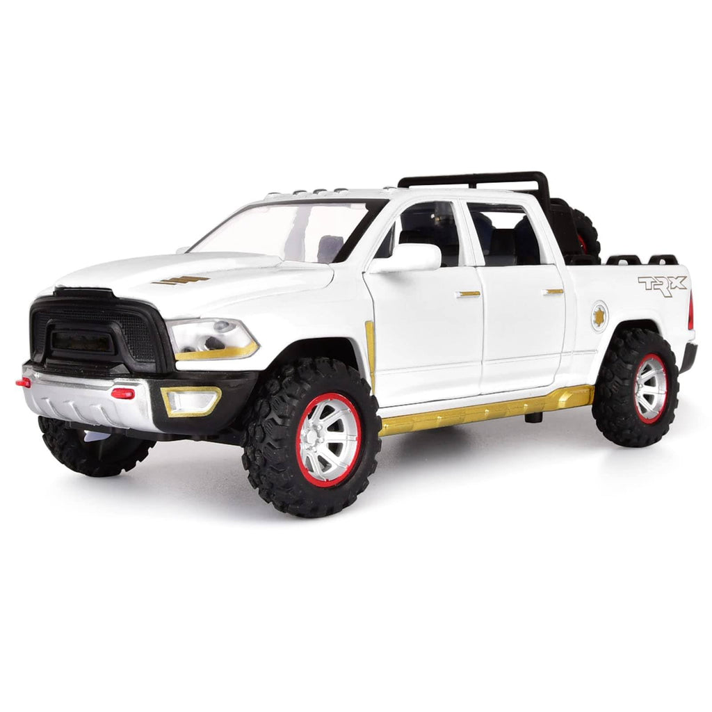 SASBSC 1:32 Scale Diecast Metal Pickup Truck Toy with Lights and Sound, Pull Back Action for Kids Ages 3-8