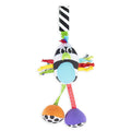 Sassy Boppin’ Birdie – High-Contrast Plush Toy with Chime and Strap for Newborns