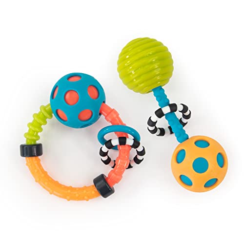 Sassy My First Bend & Flex Rattle Set - 2 Piece - Ages 0+ Months