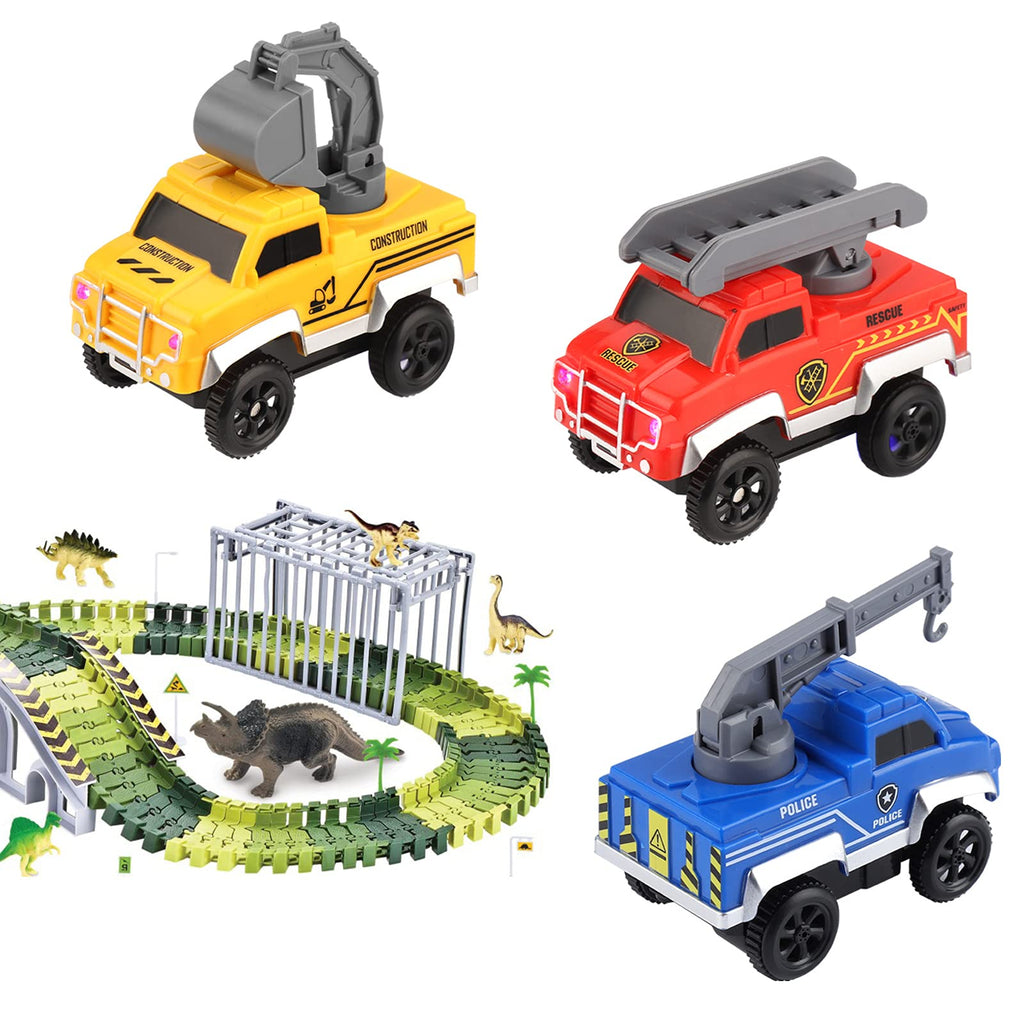 Save Unicorn 3-Pack LED Replacement Cars for Magic Tracks – Glow in the Dark, Compatible with Most Tracks, Includes Screwdriver