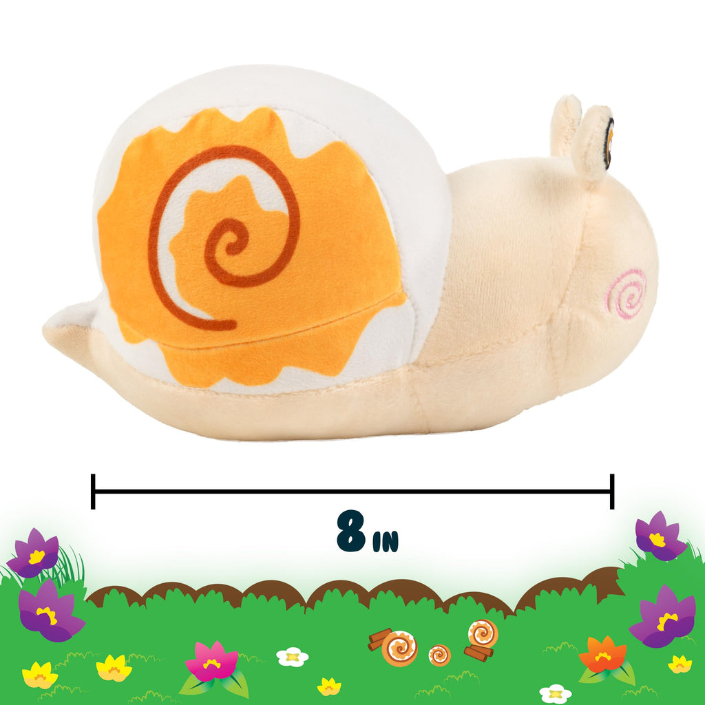 Scentco Snuggle Bugs Snail - Cinnamon Roll Scented Plush Toy for Kids, Aromatherapy Gift