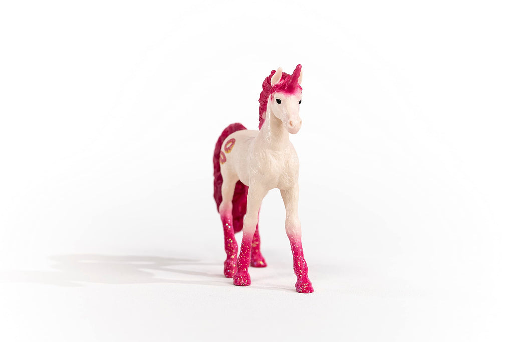 Schleich Bayala Donut Unicorn Collectible Figurine – Dessert Series, Ages 5+