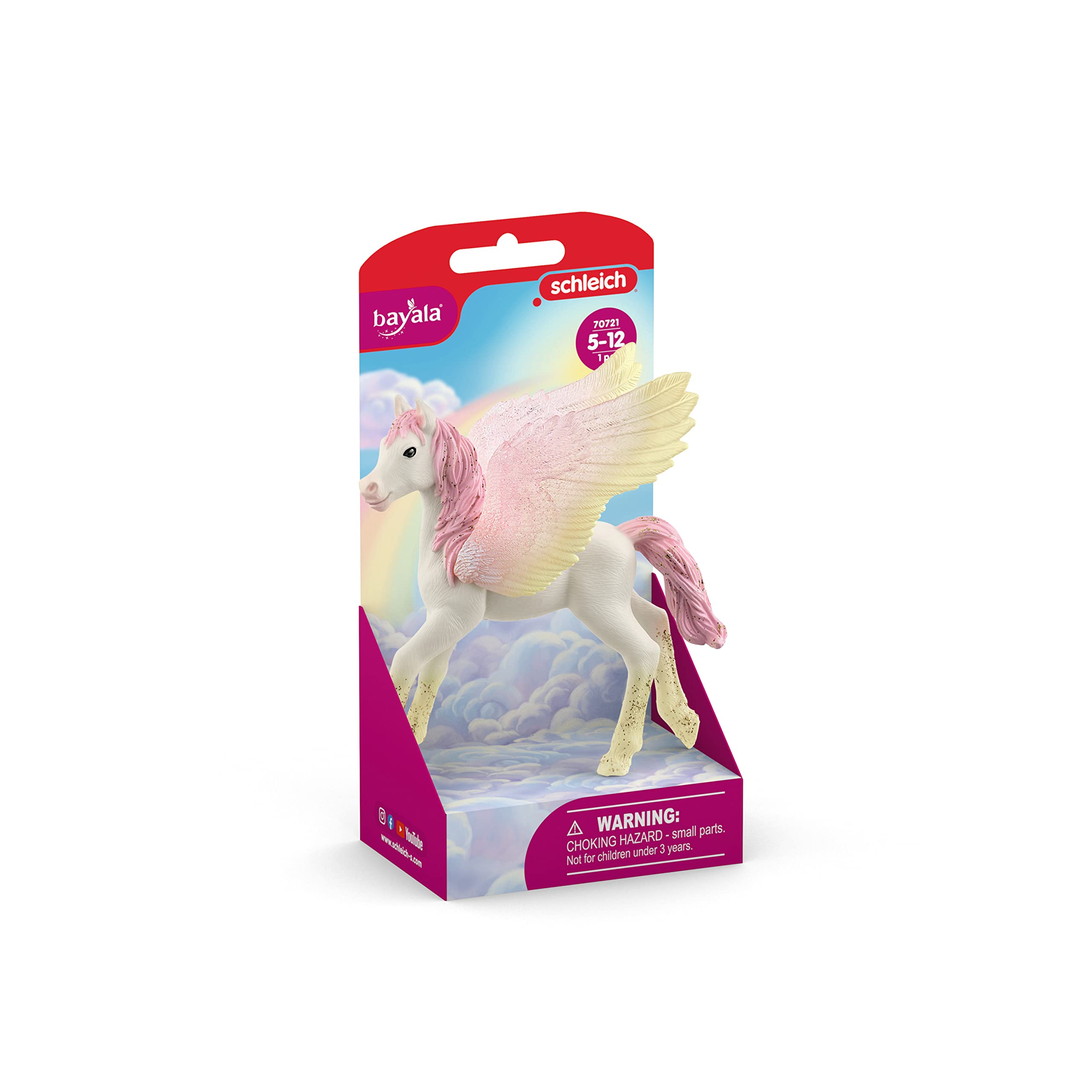 Schleich bayala Star Pegasus Mare – Fantasy Unicorn Toy for Kids Ages 5-12