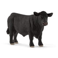 Schleich Black Angus Bull Toy Figure - Realistic Farm Animal for Kids Ages 3-8