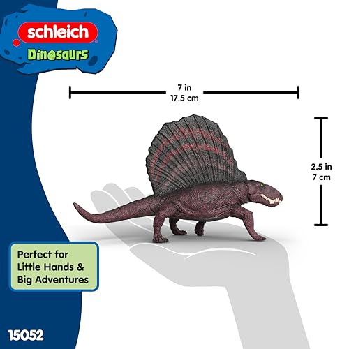 Schleich Dimetrodon 15052 – Detailed Dinosaur Figurine for Play and Display