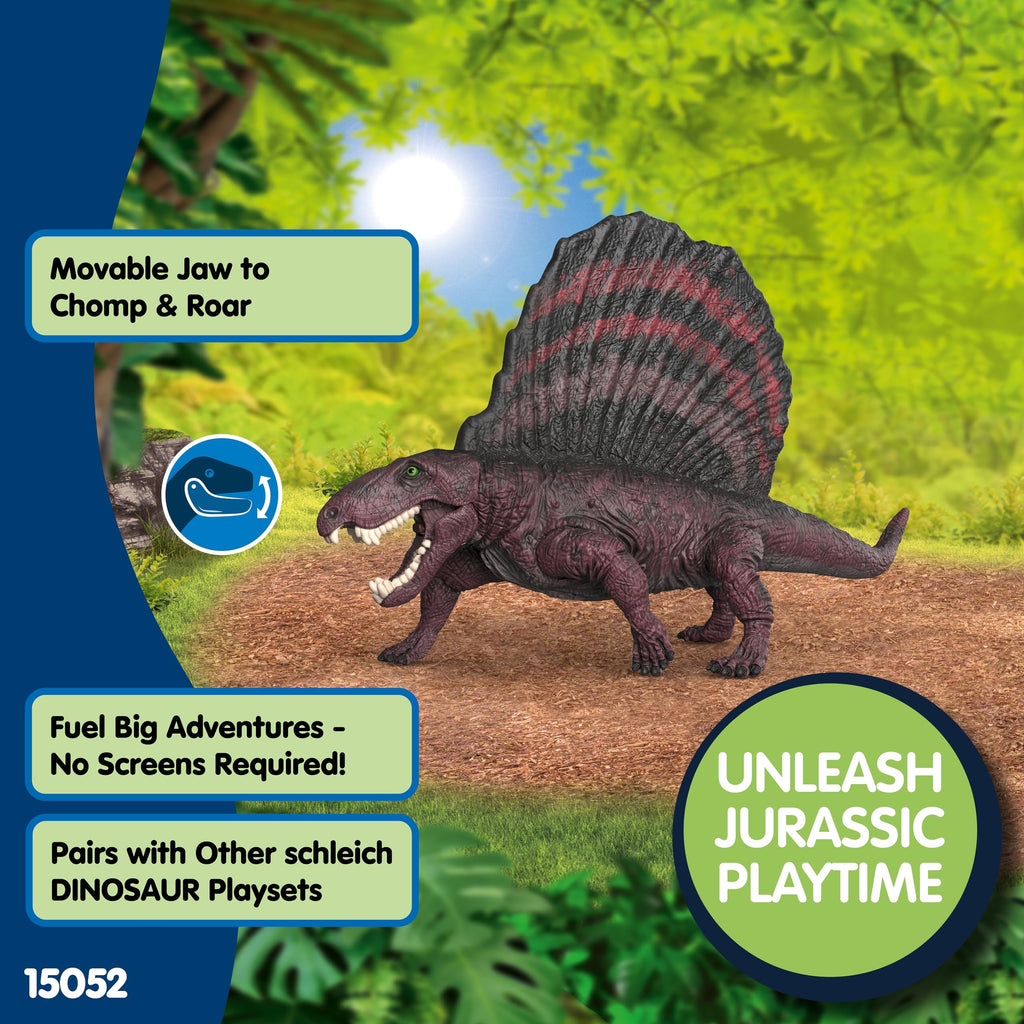 Schleich Dimetrodon 15052 – Detailed Dinosaur Figurine for Play and Display
