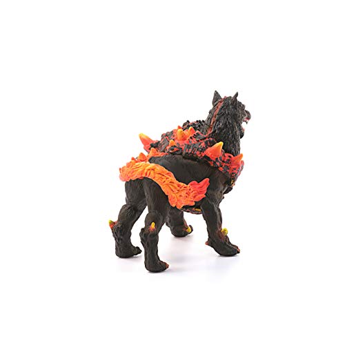 Schleich Eldrador Creatures Hell Hound Figurine – 7-Inch Two-Headed Fire Monster for Imaginative Play, Ages 7+