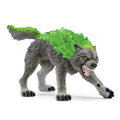 Schleich Eldrador Stone Wolf Figurine - 6" Rock Beast Toy for Kids Ages 7+