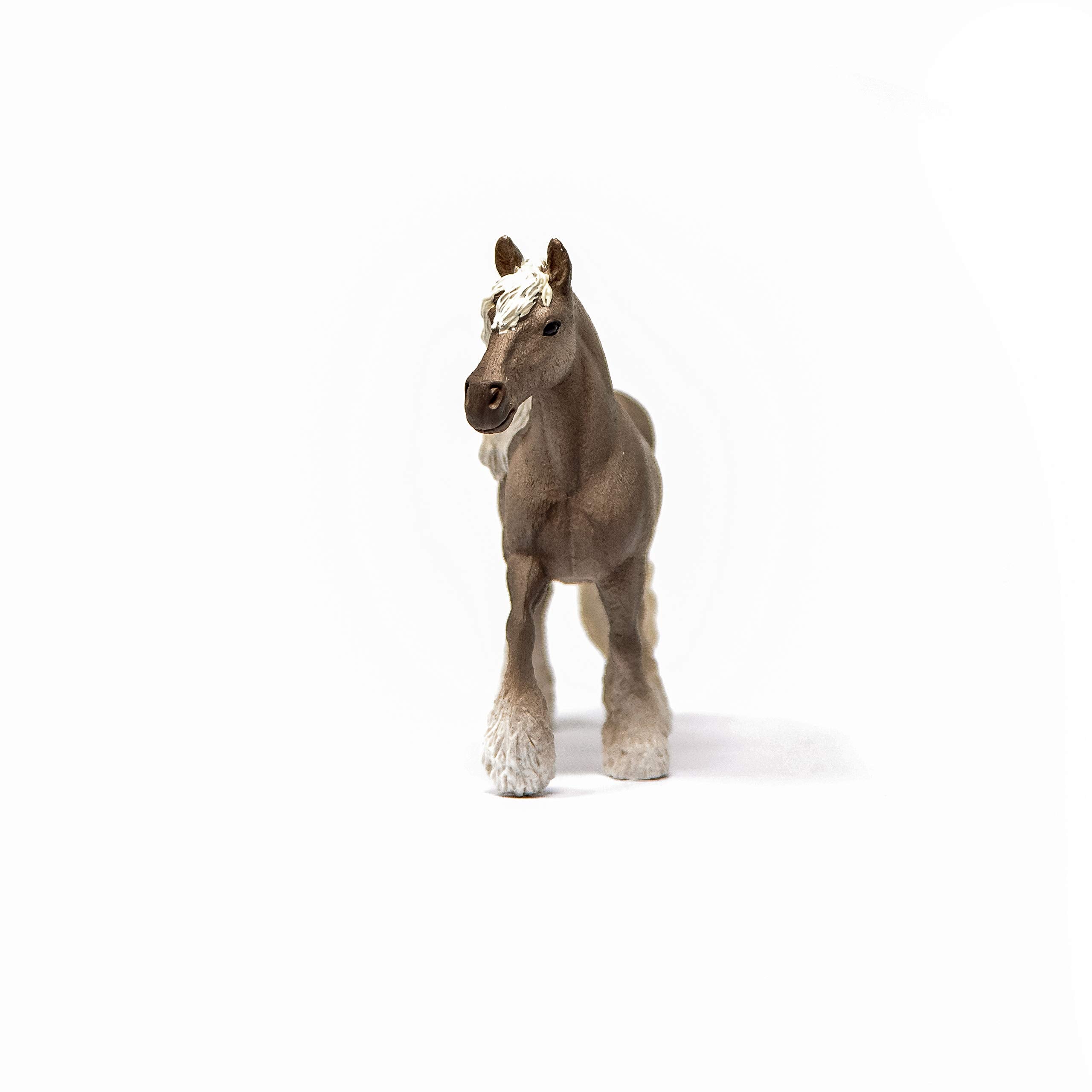 Schleich Farm World Silver Dapple Mare Horse Figurine - Realistic Gray Toy for Kids Ages 3+