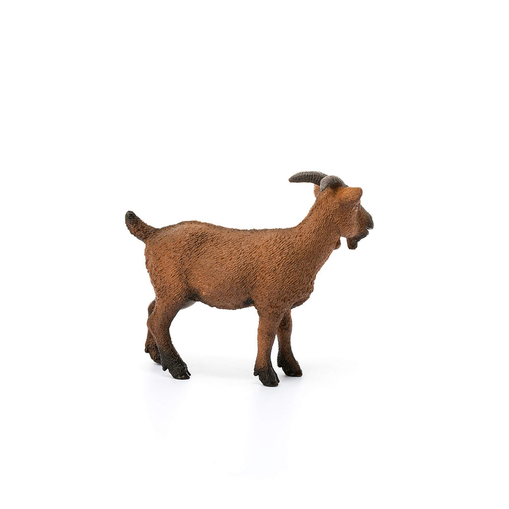 Schleich Goat Figurine – Realistic Farm Animal Toy for Kids Ages 3-8