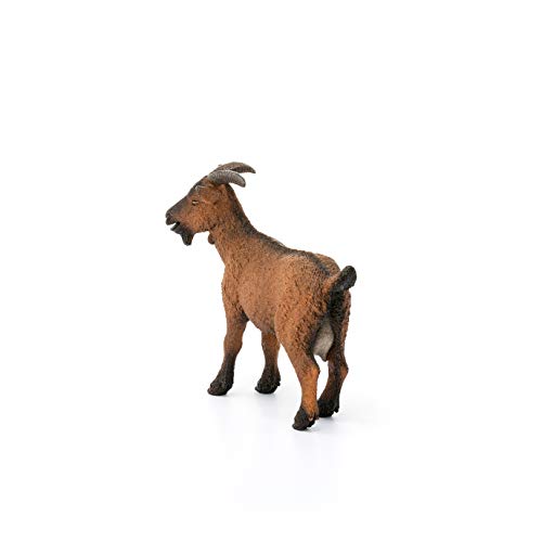 Schleich Goat Figurine – Realistic Farm Animal Toy for Kids Ages 3-8