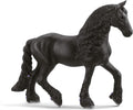 Schleich Horse Club Frisian Mare Toy Figurine – Detailed Braided Mane & Realistic Design, Imaginative Play for Kids Ages 5+