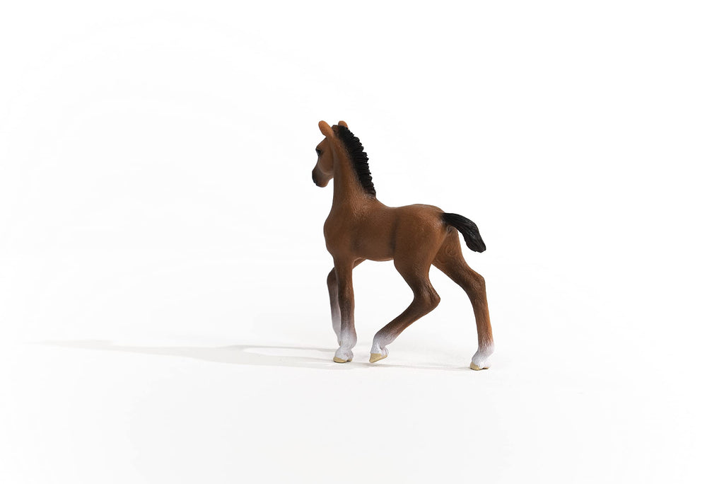 Schleich Horse Club Oldenburg Foal Figurine – Realistic Baby Horse Toy for Kids Ages 5+