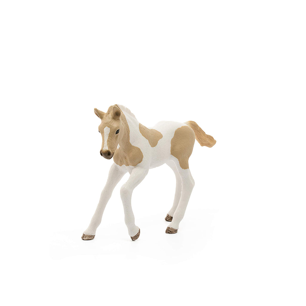 Schleich Horse Club Paint Horse Foal – Realistic Spotted Horse Toy for Ages 5+