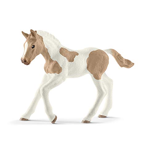 Schleich Horse Club Paint Horse Foal – Realistic Spotted Horse Toy for Ages 5+