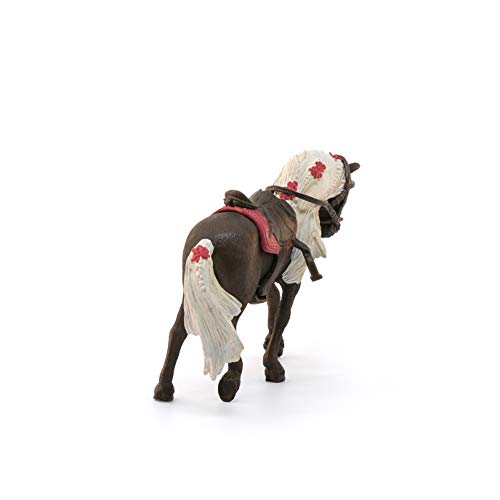 Schleich Horse Club Rocky Mountain Mare Horse Show Playset – 3-Piece Figurine Set for Kids Ages 5-12
