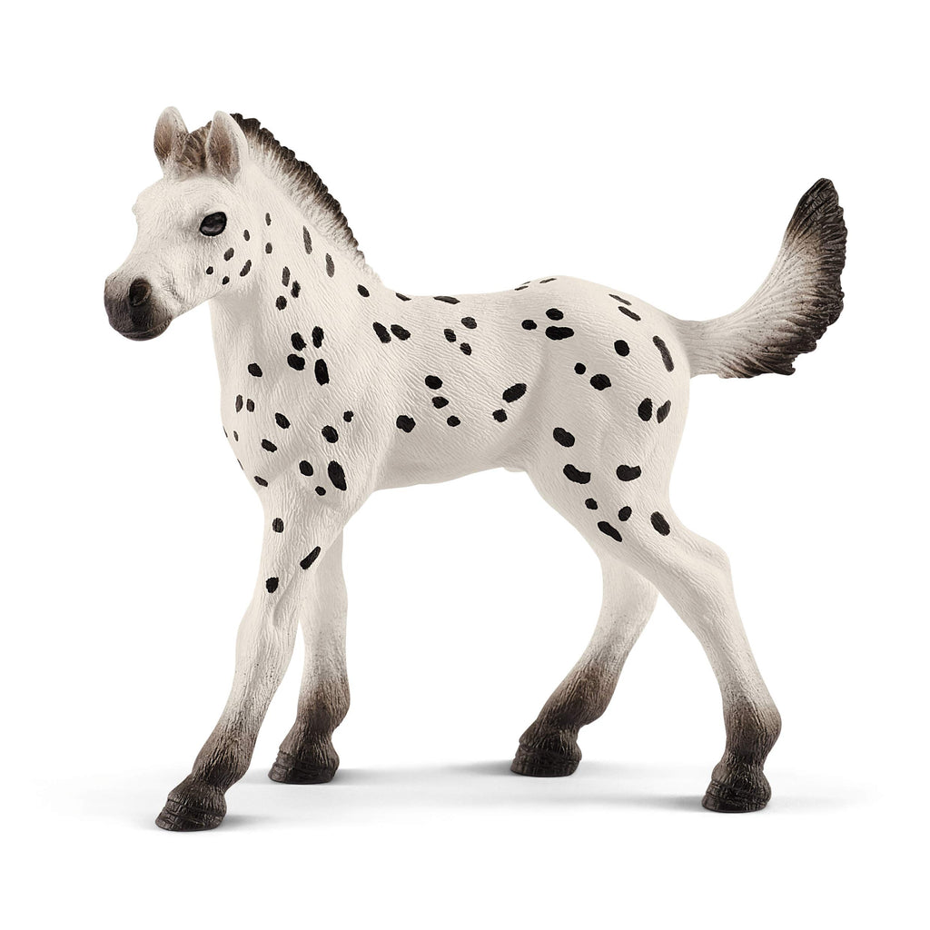 Schleich Knabstrupper Foal - Realistic Spotted Horse Toy Figurine for Kids Ages 5+