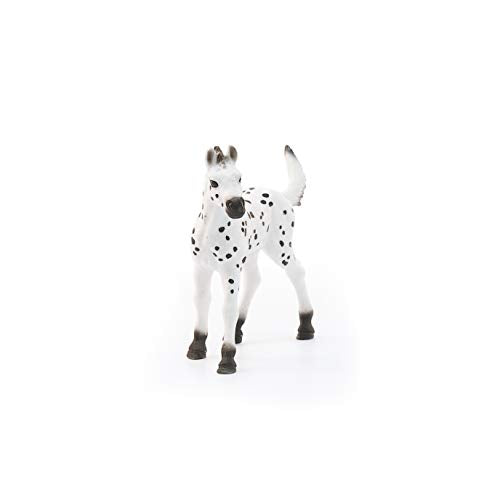 Schleich Knabstrupper Foal - Realistic Spotted Horse Toy Figurine for Kids Ages 5+
