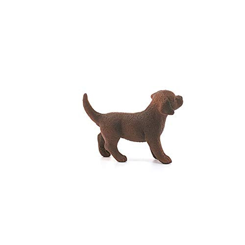 Schleich Labrador Retriever Puppy Figurine – Realistic Farm Animal Toy for Kids Ages 3+