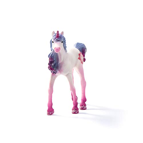Schleich Mandala Unicorn Foal – Pink and Purple Unicorn Toy Figurine for Kids Ages 5+